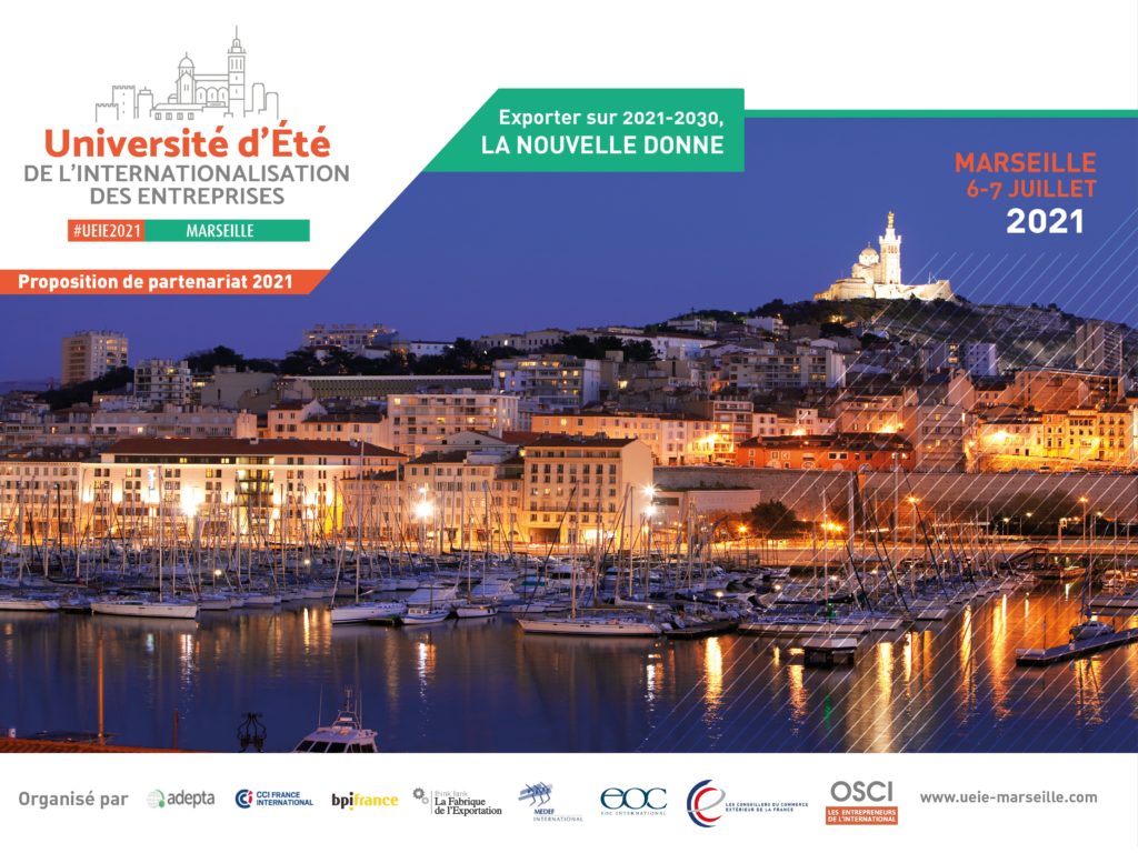 Les 6 et 7 juillet 2021, participez à l'UEIE à Marseille