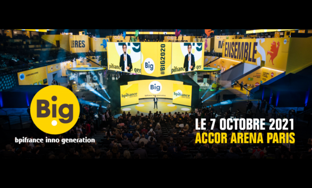 7 oct. 2021 : RDV pour BIG, l'evènement de BPI France à l'Accor Arena