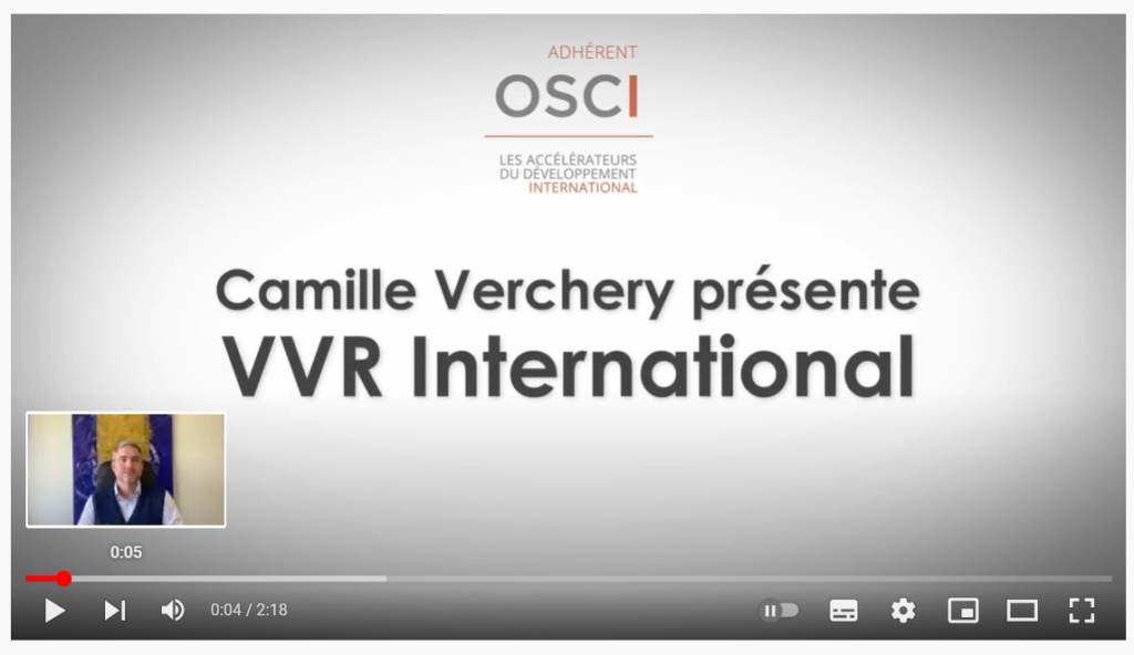 Portrait de Camille Verchery, fondateur et CEO de VVR International, par OSCI