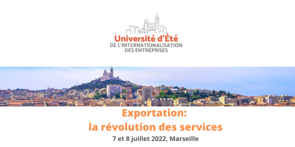 Les 7 et 8 juillet 2022, retrouvons-nous à l'UEIE, à Marseille