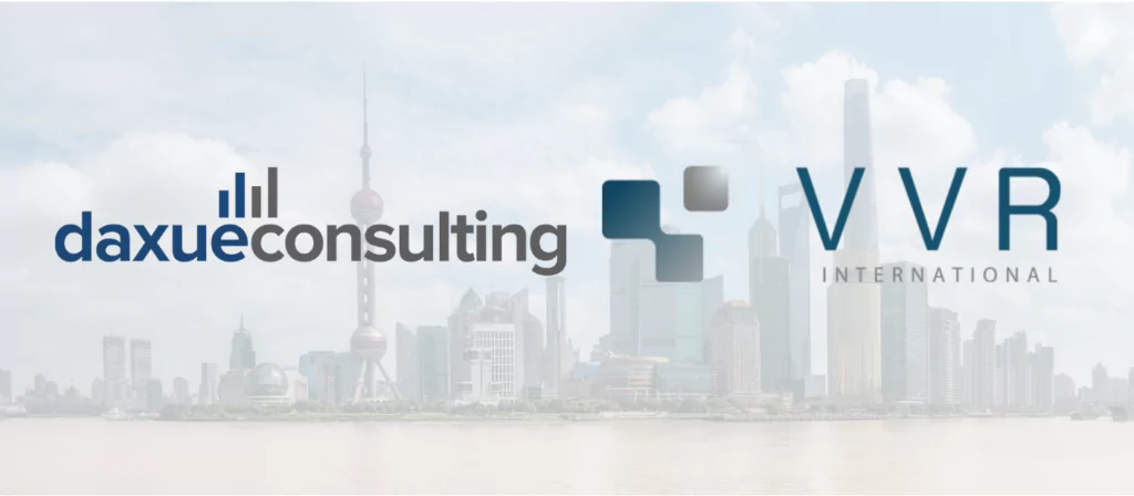 Press release: Daxue Consulting joins VVR International