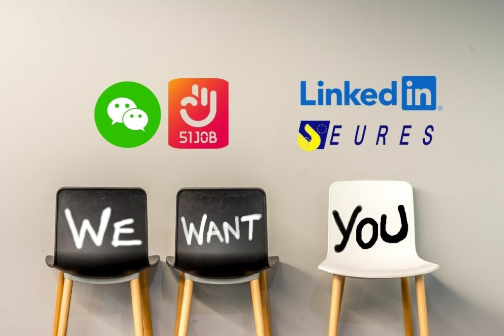 Both the channels and the digital execution of recruitment are different in China and Europe.