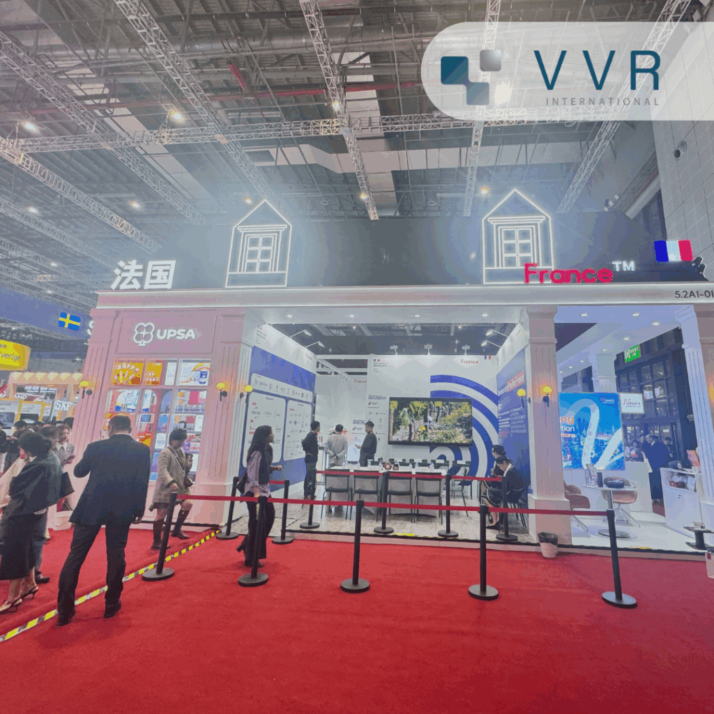 VVR International, partner of the French Pavilion at the 8th edition of the CIIE in Shanghai