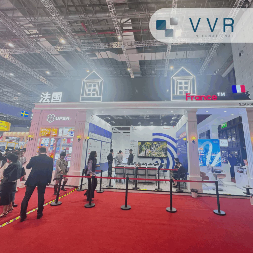 VVR International, partner of the French Pavilion at the 8th edition of the CIIE in Shanghai